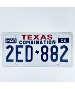 2002 United States Texas Combination Truck License Plate 2ED 882 - £14.62 GBP