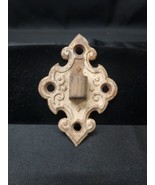 Antique Victorian Eastlake Lg Cast Iron Oil Lamp Wall Mount Bracket Only... - $54.33 CAD
