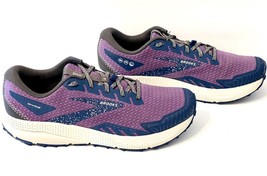 Brooks Divide 4 Women&#39;s Size 10.5 Trail Running Shoes Purple/Navy/Oyster - £52.13 GBP