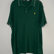 Polo by Ralph Lauren Men&#39;s Dark Green Polo Shirt - $292.27 MXN