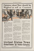 1920 Print Ad United States Rubber Co. U.S. Tires Fifty-Three Factories  - $19.78