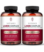 Vitasei Liver Health Formula Supplement Natural Antioxidant Milk Thistle... - £76.84 GBP