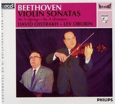 Beethoven Violin Sonatas Nos. 5 &amp; 8. Oiatrakh, Oborin [Audio CD] David O... - £46.42 GBP
