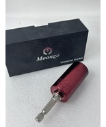 Moongo Tool Universal Socket 1/4&quot;-3/4&quot; Power Drill Adapter Grip Steel Red - $6.74