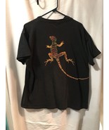 Vintage Marlboro Adventure Team Lizard T-shirt Size L Distressed - £74.65 GBP