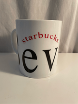 Starbucks Collectors Sevilla City Coffee Mug- Edition 16oz White/Red EUC - £9.67 GBP