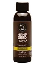 Earthly Body Hemp Seed Massage And Body Oil Beach Daze 2oz - $11.87
