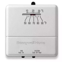 Honeywell Non-Programmable Thermostat with 1H/1C Single Stage Heating &amp; ... - $17.68