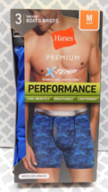 Hanes Premium Men&#39;s Performance Boxer Briefs 2 Pair Size M - £11.09 GBP