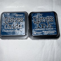 Tim Holtz NIP Uncharted Mariner Distress Ink &amp; Distress Oxide Ink Set 3x... - $14.99