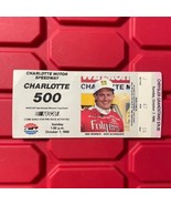Charlotte 500 Charlotte Motor Speedway Ticket Stub ALLISON Win Vtg May 1990 - €15,49 EUR