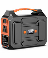 Portable Power Station Bank 146Wh 200W Peak(100W Rated), Solar Powered P... - $8,894.45 MXN