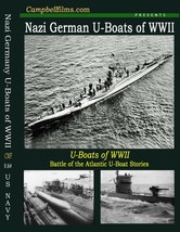 German Nazi U-Boat Films Atlantic War WW2 Submarines Stories - £13.99 GBP