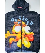 Members Only x Nickelodeon Garfield Galaxy Space Hooded Puffer Jacket Si... - £97.77 GBP