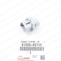 New Genuine Toyota LC120 Prado Rear Turn Signal Lamp Socket NO.2 81555-6... - $17.11