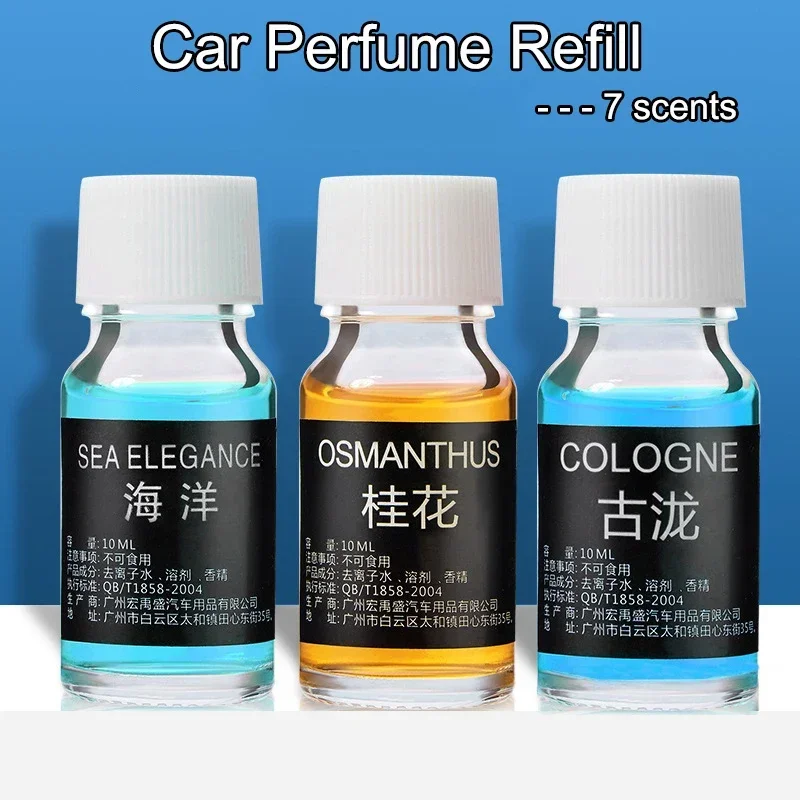 Car Perfume Refill Liquid Essential Oil Car Air Freshener Refill for Cars - £8.92 GBP+