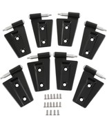 Body 4 Door Hinge Kit with 20 Bolt Compatible with 2007-2018 Jeep JK Jeep - $124.72