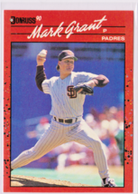 Mark Grant San Diego Padres Pitcher 1990 Donruss Card # 441   Near-Mint - $1.44