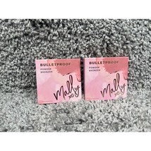 Lot of 2 Mally Bulletproof Powder Bronzer Medium Matte Finish 3161 0.38 Oz - £8.28 GBP