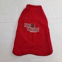 Dog Shirt Fleece Arkansas Red Wolves Pullover Large - £10.90 GBP