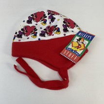 Vtg Disney Mickey’s Stuff For Kids Kidkaps NWT Hat 90s Fleece Red NOS - $9.90