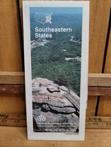  1991 AAA Southeastern States Street Map Vintage - $12.23