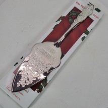 Vintage 1997 Rogers &amp; Son Christmas Serving Trowel Pie Cake Server 11.5 ... - $26.18