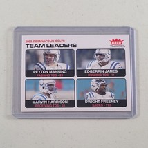 2004 Fleer Tradition Team Leaders #5 Manning Harrison James Indianapolis Colts - £8.40 GBP