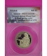 2014 S PR 70 Sacagawea Dollar Native American ANACS Certified Authentic ... - $54.69 CAD