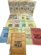 Lot of 18 Vintage BAER’S Agricultural Almanacs Lancaster Pennsylvania 1962-1982 - £17.98 GBP