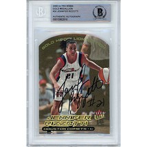 Jennifer Rizzotti Signed Comets &#39;00 Ultra Insert WNBA BGS Auto Beckett Autograph - £94.94 GBP