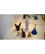 6 Empty Avon Perfume Teddy Bear Blue Bell Pineapple Pheasant Dog - £28.82 GBP