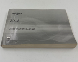 2018 Chevrolet Cruze Owners Manual Handbook OEM B03B22025 - £32.08 GBP