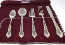 Old Charleston Sterling 5-Piece Place Setting by Rogers International Silver Co. - £132.30 GBP