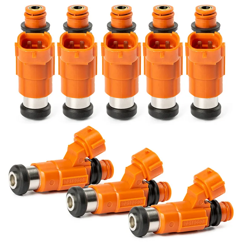 8PCS Fuel Injectors CDH210 880887T For Yamaha F115 HP Marine Outboard for - £75.79 GBP+