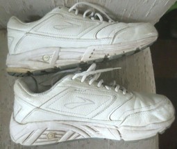 Brooks Addiction Walker 1100392E111 Walking Shoes White Men’s Size 12.5 Wide 2E - £36.75 GBP