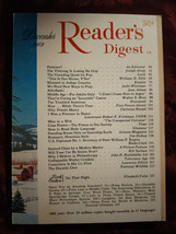 Readers Digest December 1969 Vietnam Joseph Alsop Peg Bracken Lawrence Elliott   - £6.47 GBP