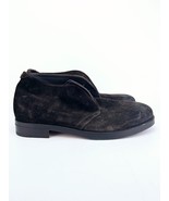 Canali Mens Dark Brown Suede Leather Chukka Boots 44.5 US 11 Distressed ... - $371.66 CAD