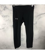 Under Armour Women&#39;s Compression Leggings Small Black  Heatgear Running - $19.01 CAD