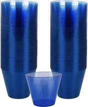 amscan Royal Blue, Big Party Pack, Plastic Cups 9 oz., 72 Per Pack - £32.86 GBP