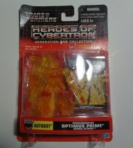 Optimus Prime Spark Attack MISB Heroes Of Cybertron HOC ACT PVC G1 Trans... - £10.99 GBP