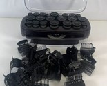 Infiniti Pro by Conair Instant Heat 20 Ceramic Flocked Rollers &amp; Clips - $19.79