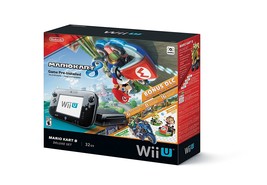 Mario Kart 8 (Pre-Installed) Deluxe Bundle For Nintendo Wii U 32Gb. - £219.38 GBP