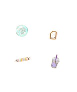 Foodie Pins. Foodie Gift. Food Pins. Food Lover Gift. Poptart Pin. Bubbl... - £7.81 GBP