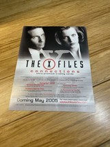 Inkworks 2005 The X-Files Connections Trading Card Promotional Poster KG JD - £11.64 GBP