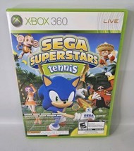 Sega Superstars Tennis (Microsoft Xbox 360, 2008) Complete Tested Very Good - $9.85