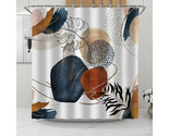 Dznils Abstract Shower Curtain Geometric Bathroom Decor with 12 Hooks 70... - $14.97