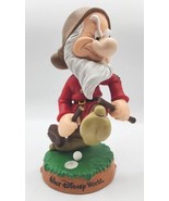 Vintage Walt Disney World Snow White &amp; Seven Dwarfs Grumpy Golf Bobblehe... - £26.09 GBP