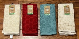 Cuisinart 2-Pack of Rayon From BAMBOO Kitchen Towels (Choose Color &amp; Pattern) - $9.99