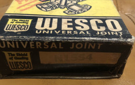Vtg Wesco Universal Joint N1554 Quality Engineered Products New Old Stuck - £46.27 GBP